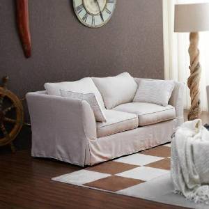 顾家家居KUKA田园布艺乡村风格沙发 现代舒适与乡村风情的完美融合